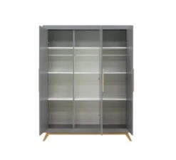 3-Deurskast Fenna - Grey -Little Dutch || Stokke || Joolz Verkoopwinkel bopita 3 deurskast fenna grey 2