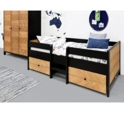 Compactbed Job Met Lades En Trap -Little Dutch || Stokke || Joolz Verkoopwinkel bopita compactbed job met lades en trap 6