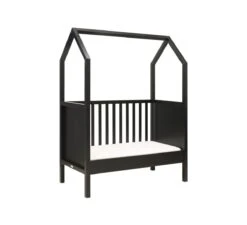 My First House Bedbank 60x120 - Mat Zwart -Little Dutch || Stokke || Joolz Verkoopwinkel bopita my first house bedbank 60x120 mat zwart 2