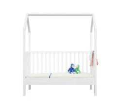 My First House Bedbank 70x140 - Wit -Little Dutch || Stokke || Joolz Verkoopwinkel bopita my first house bedbank 70x140 wit 2