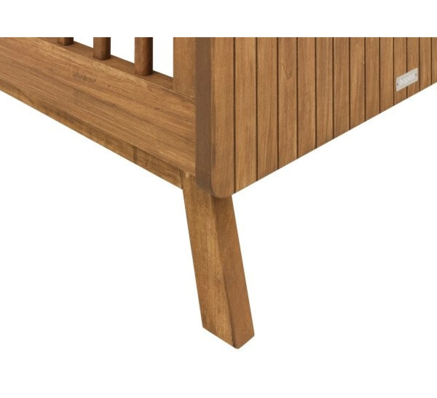 Senna Bedbank 70x140 - Rose Wood 4 Senna Bedbank 70x140 - Rose Wood - Afbeelding 2