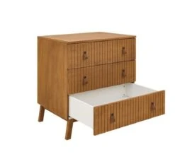 Senna Commode Met 3 Laden - Rose Wood