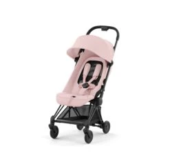 CYBEX Coya Buggy - Matt Black/Peach Pink -Little Dutch || Stokke || Joolz Verkoopwinkel cybex coya buggy matt black peach pink 2