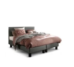 Boxspringset Comfort 90x200 - Grijs