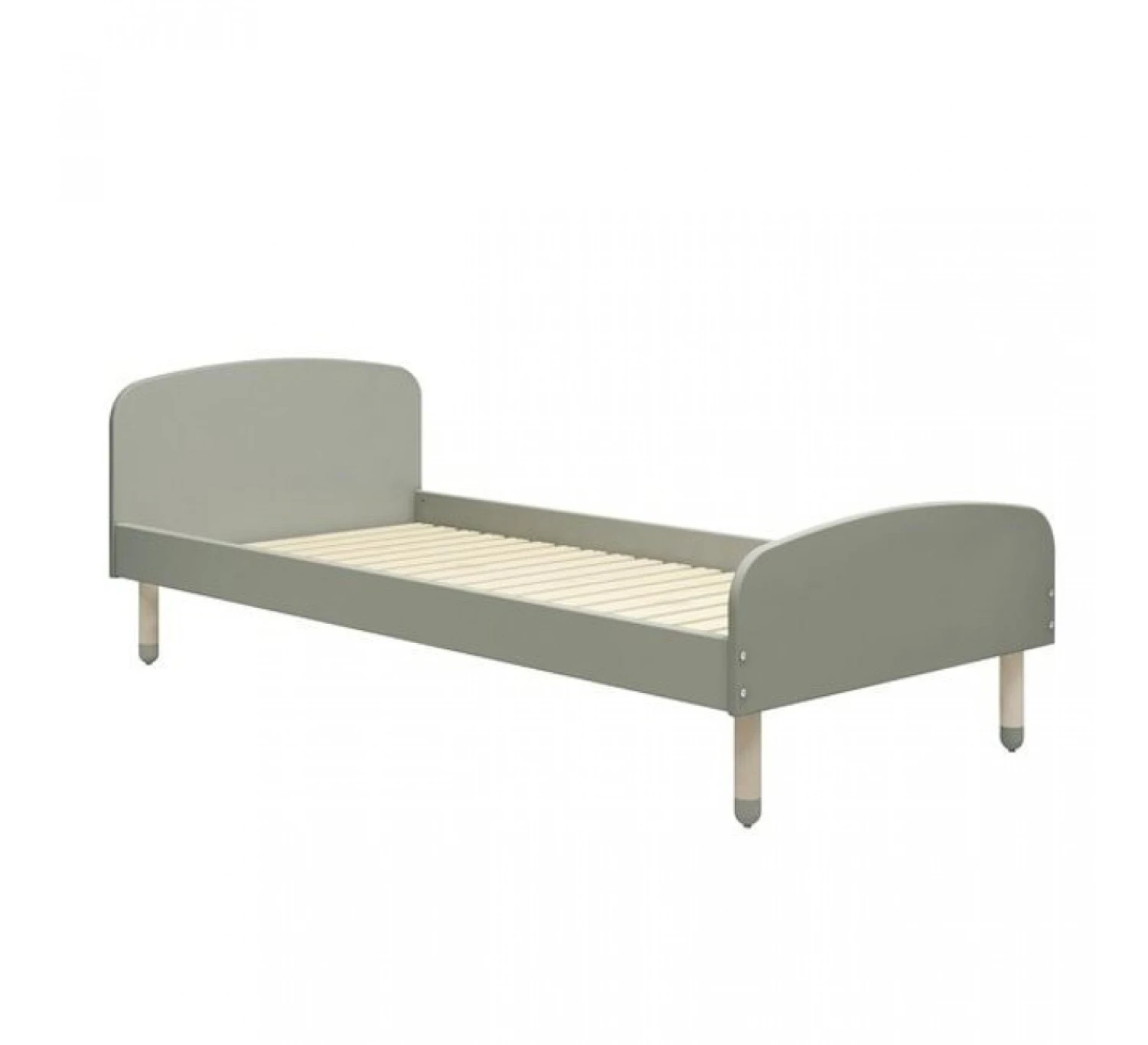 Dots Single Bed 90x200 - Natural Green 3 Dots Single Bed 90x200 - Natural Green