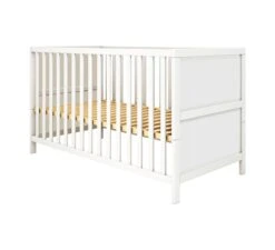 Ledikant Luna Effen 70x140 - White -Little Dutch || Stokke || Joolz Verkoopwinkel flexa ledikant luna effen 70x140 white 2