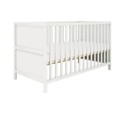 Ledikant Luna Effen 70x140 - White -Little Dutch || Stokke || Joolz Verkoopwinkel flexa ledikant luna effen 70x140 white 3