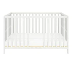 Ledikant Luna Groeven 70x140 - White -Little Dutch || Stokke || Joolz Verkoopwinkel flexa ledikant luna groeven 70x140 white 7