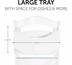 HAUCK Alpha Click Tray - White 9 HAUCK Alpha Click Tray - White -Little Dutch || Stokke || Joolz Verkoopwinkel hauck alpha click tray white 2
