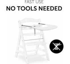 HAUCK Alpha Click Tray - White 10 HAUCK Alpha Click Tray - White -Little Dutch || Stokke || Joolz Verkoopwinkel hauck alpha click tray white 3