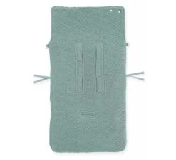 Jollein Voetenzak 0+ River Knit - Ash Green -Little Dutch || Stokke || Joolz Verkoopwinkel jollein voetenzak 0 river knit ash green 2