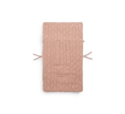 Jollein Voetenzak Groep 0+ Spring Knit - Rosewood -Little Dutch || Stokke || Joolz Verkoopwinkel jollein voetenzak groep 0 spring knit rosewood 4