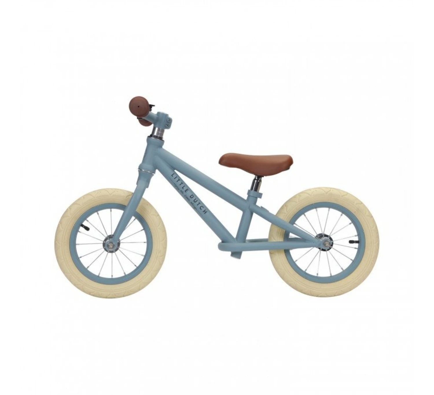 Little Dutch Loopfiets - Mat Blue 4 Little Dutch Loopfiets - Mat Blue - Afbeelding 2