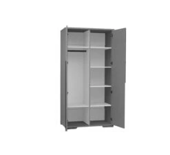 Snap 2-Deurskast - Dark Grey -Little Dutch || Stokke || Joolz Verkoopwinkel pinio snap 2 deurskast dark grey 2