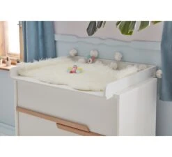 Snap/Calmo Barrier - White -Little Dutch || Stokke || Joolz Verkoopwinkel pinio snap calmo barrier white 2