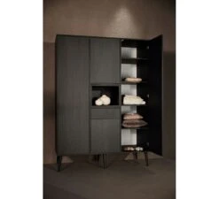 3-deurskast Cocoon XL - Eboni -Little Dutch || Stokke || Joolz Verkoopwinkel quax 3 deurskast cocoon xl eboni 3