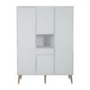 3-Deurskast Cocoon XL - Ice White -Little Dutch || Stokke || Joolz Verkoopwinkel quax 3 deurskast cocoon xl ice white