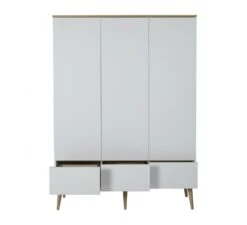 3-Deurskast Flow - White -Little Dutch || Stokke || Joolz Verkoopwinkel quax 3 deurskast flow white 2