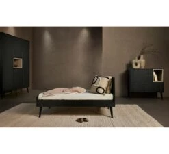 Juniorbed Cocoon 90x200 Cm - Eboni -Little Dutch || Stokke || Joolz Verkoopwinkel quax juniorbed cocoon 90x200 cm eboni 3