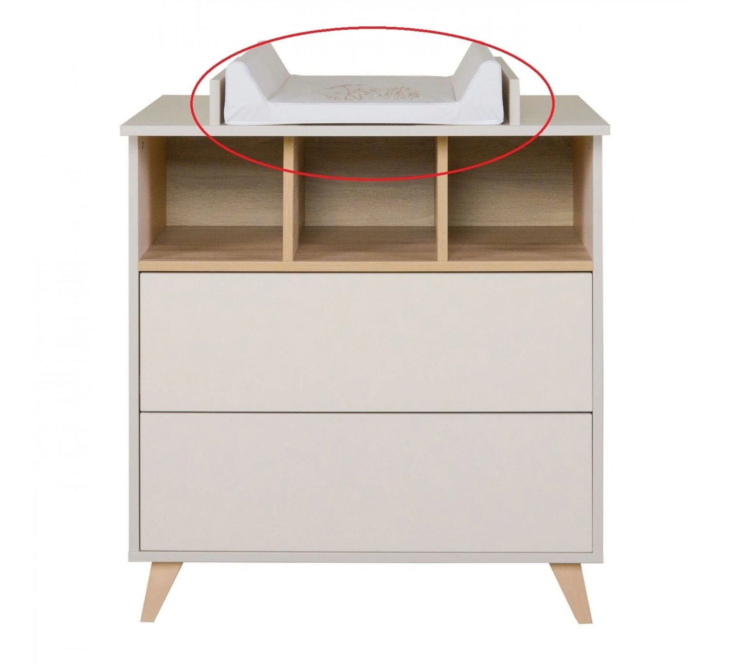 Loft Extensie Commode - Clay 3 Loft Extensie Commode - Clay