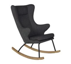 Rocking Adult Chair De Luxe Schommelstoel - Black