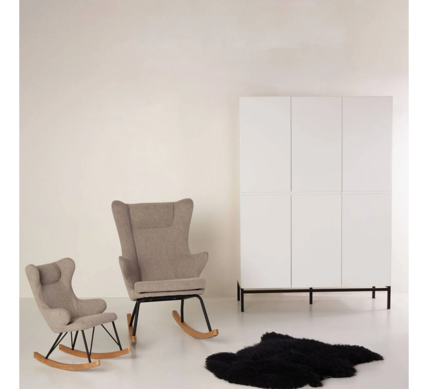 Rocking Kids Chair De Luxe - Black 6 Rocking Kids Chair De Luxe - Black - Afbeelding 4