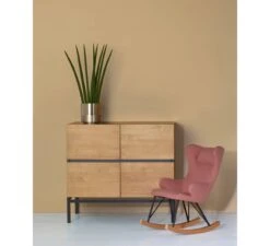 Rocking Kids Chair De Luxe - Sand Grey -Little Dutch || Stokke || Joolz Verkoopwinkel quax rocking kids chair de luxe sand grey 1 2