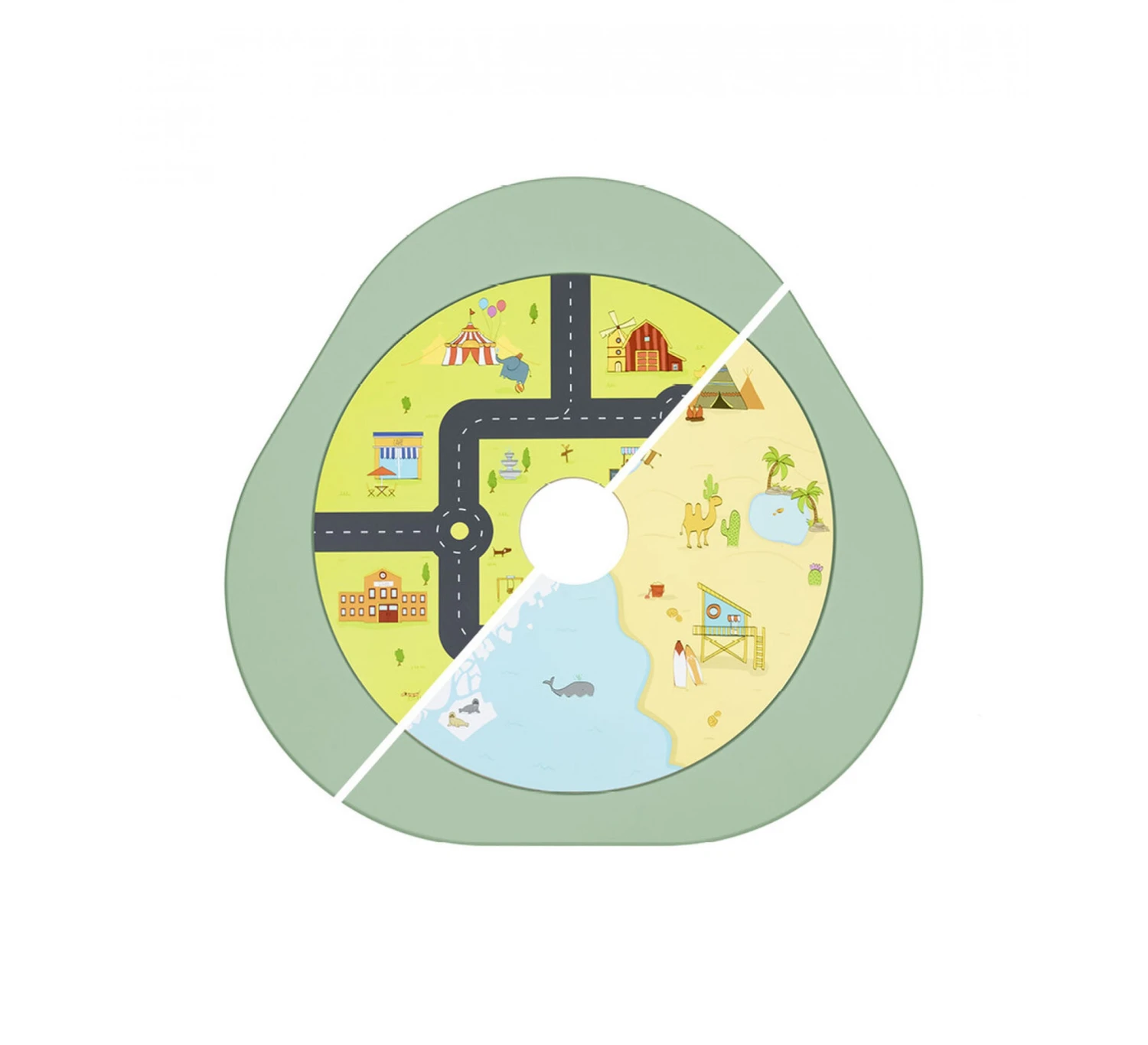 Stokke MuTable V2 Speeltafel - Storm Grey 7 Stokke MuTable V2 Speeltafel - Storm Grey - Afbeelding 5