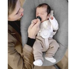 Stokke Nomi® Newborn Set - White/Grey Blue -Little Dutch || Stokke || Joolz Verkoopwinkel stokkeAR nomiAR newborn set white grey blue 5