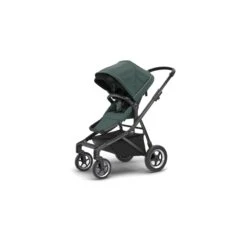 Thule Sleek Kinderwagen Complete Set - Mallard On Black -Little Dutch || Stokke || Joolz Verkoopwinkel thule sleek kinderwagen complete set mallard on black 5