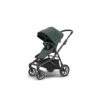 Thule Sleek Kinderwagen - Mallard Green On Black -Little Dutch || Stokke || Joolz Verkoopwinkel thule sleek kinderwagen mallard green on black
